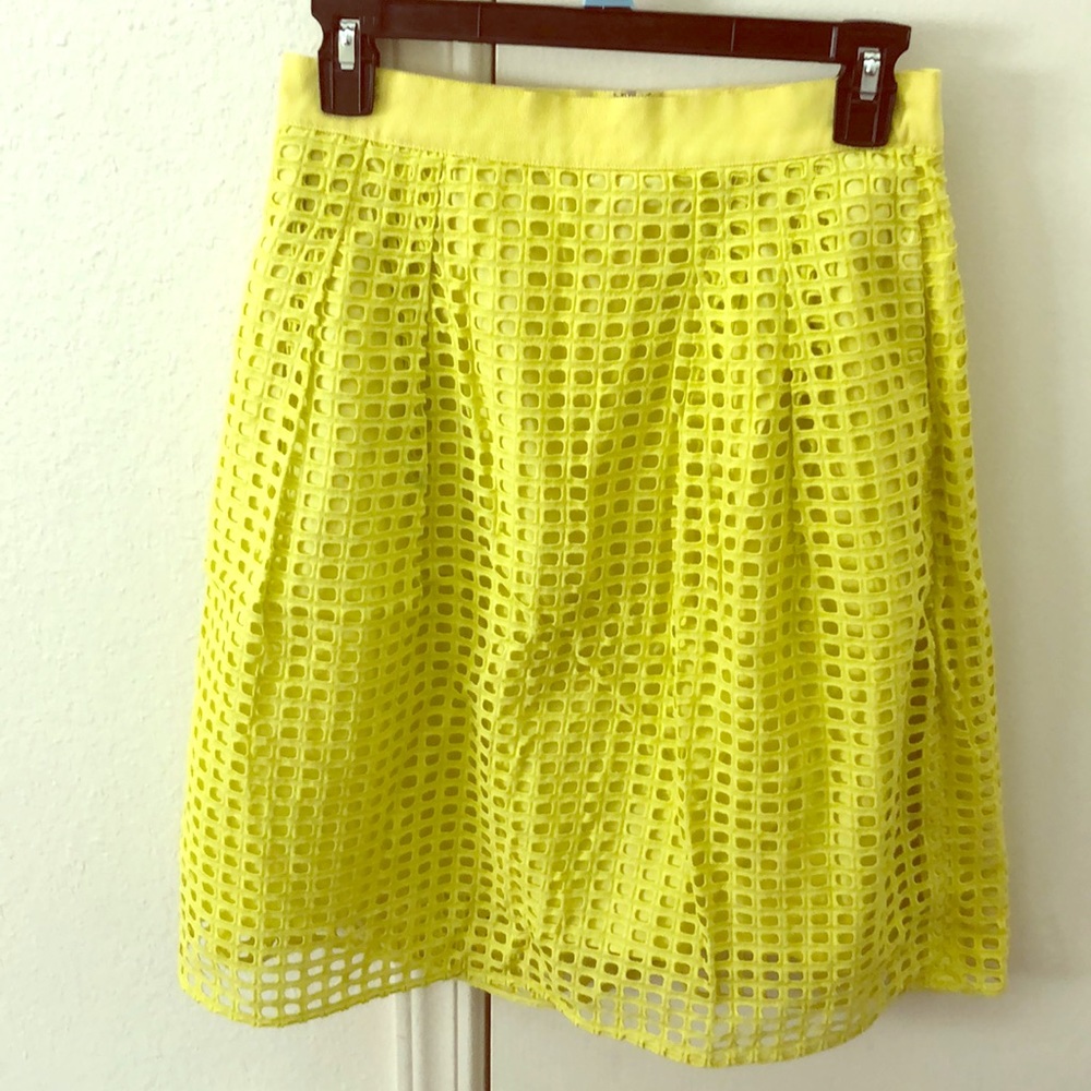 Ann Taylor Loft Eyelet Skirt